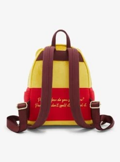 Loungefly Disney Winnie The Pooh Floral Crown Flocked Mini Backpack - BoxLunch Exclusive -Cozy Mode Store 14398087 av2