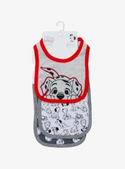 Disney One Hundred And One Dalmatians Puppies Bib Set - BoxLunch Exclusive -Cozy Mode Store 14694833 av2