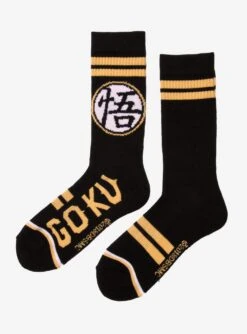 Dragon Ball Z Goku Symbol Crew Socks - BoxLunch Exclusive -Cozy Mode Store 15104084 av2