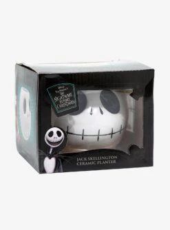 Disney The Nightmare Before Christmas Jack Skellington Head Planter - BoxLunch Exclusive -Cozy Mode Store 15461408 av3