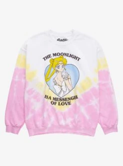 Sailor Moon Princess Serenity Messenger Of Love Tie-Dye Crewneck - BoxLunch Exclusive