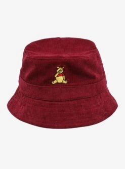 Disney Winnie The Pooh Sitting Pooh Corduroy Bucket Hat - BoxLunch Exclusive