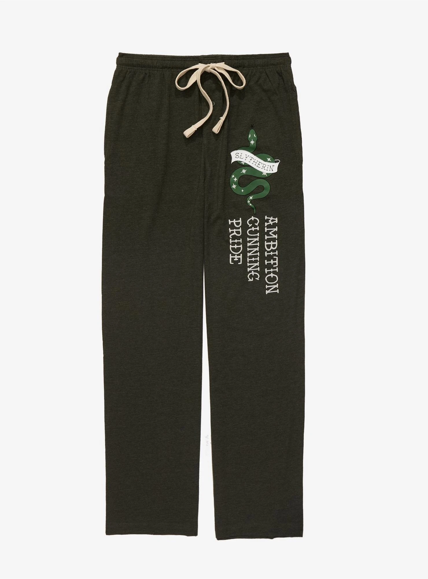 Harry Potter Slytherin Traits Sleep Pants - BoxLunch Exclusive 3 Harry Potter Slytherin Traits Sleep Pants - BoxLunch Exclusive