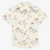 Studio Ghibli My Neighbor Totoro Forest Spirits & Flora Toddler Woven Button-Up - BoxLunch Exclusive -Cozy Mode Store 16407583 hi