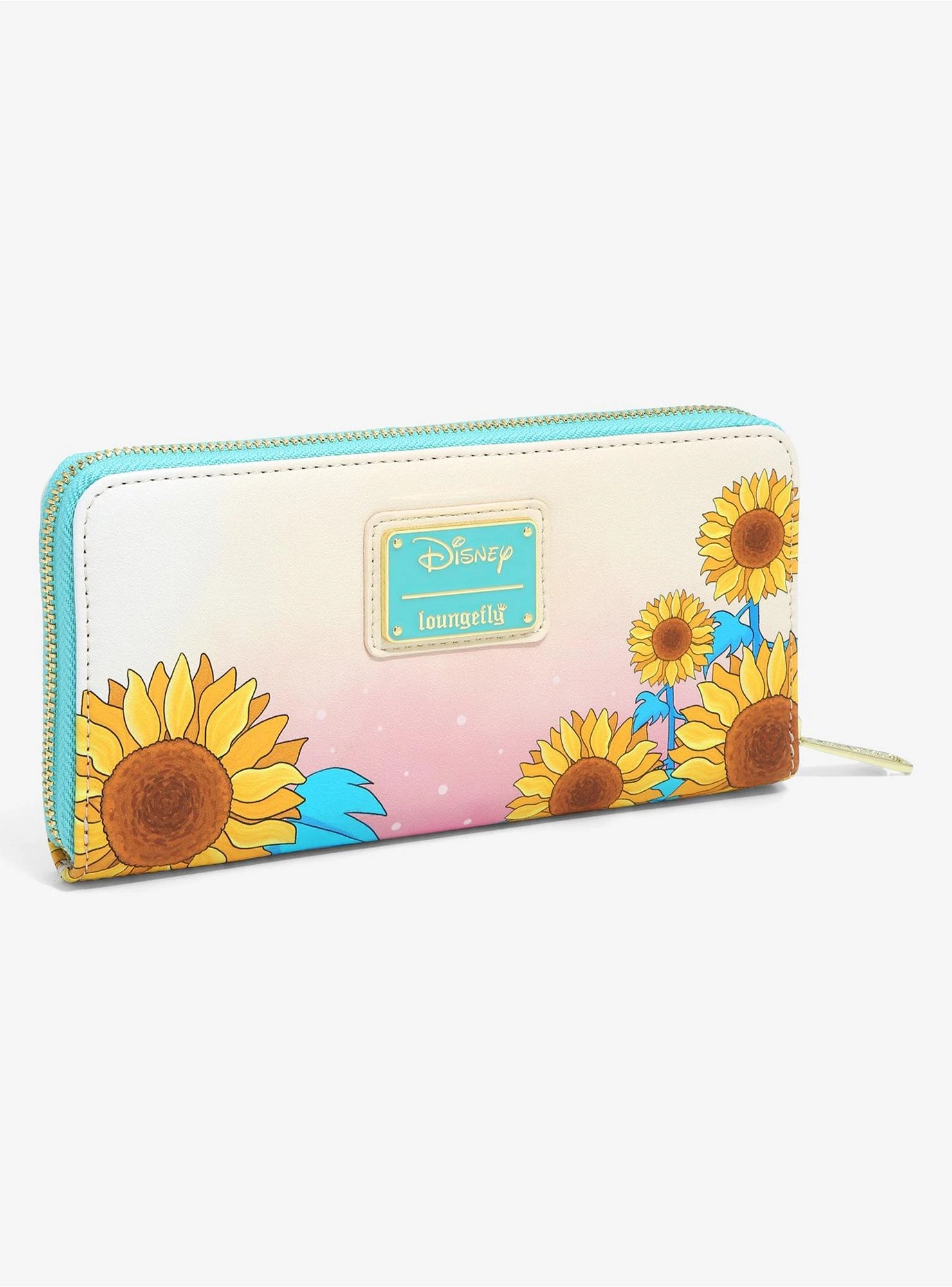Loungefly Disney Pocahontas Sunflowers Wallet - BoxLunch Exclusive 4 Loungefly Disney Pocahontas Sunflowers Wallet - BoxLunch Exclusive - Image 2