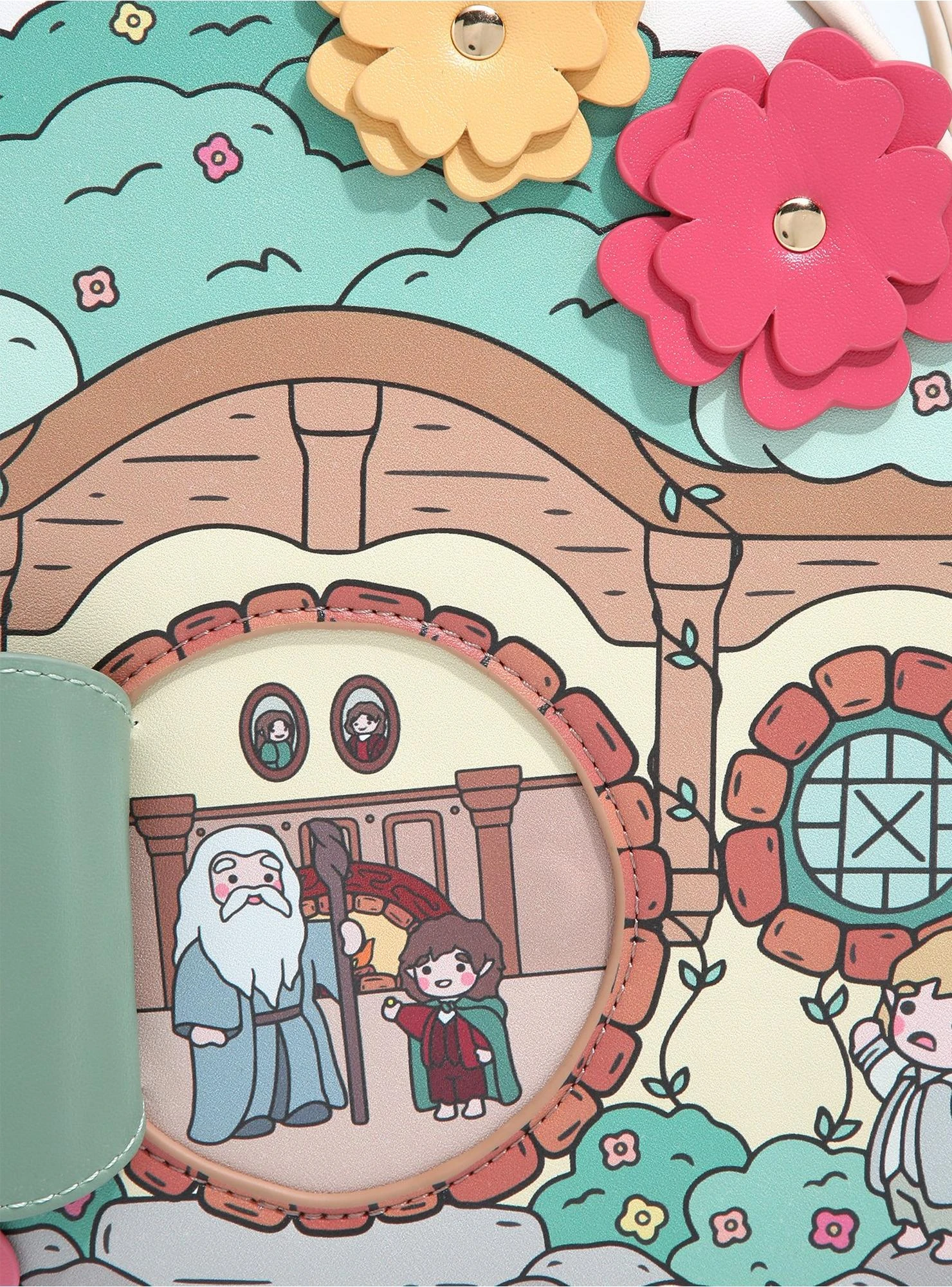 The Lord Of The Rings Bag End Door Mini Backpack - BoxLunch Exclusive 7 The Lord Of The Rings Bag End Door Mini Backpack - BoxLunch Exclusive - Image 5