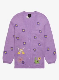 Disney Tangled Rapunzel & Pascal Floating Lanterns Women's Cardigan - BoxLunch Exclusive