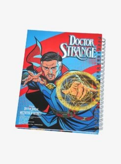 Marvel Doctor Strange In The Multiverse Of Madness Comic Book Cover Notebook - BoxLunch Exclusive -Cozy Mode Store 16775471 av2