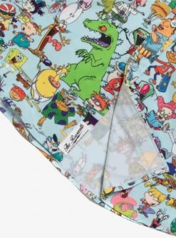 RSVLTS Nickelodeon 90s Mashup KUNUFLEX Short Sleeve Shirt -Cozy Mode Store 17037987 av3