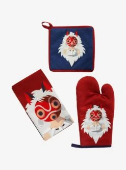 Our Universe Studio Ghibli Princess Mononoke San Portrait Kitchen Set - BoxLunch Exclusive -Cozy Mode Store 17038954 av1