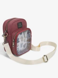 The Lord Of The Rings Chibi Villains Allover Print Pin Collector Crossbody Bag - BoxLunch Exclusive -Cozy Mode Store 17060698 av1