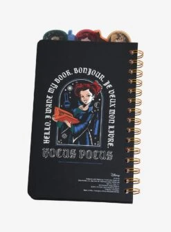 Disney Hocus Pocus Cartoon Portrait Tab Journal - BoxLunch Exclusive -Cozy Mode Store 17401506 av2