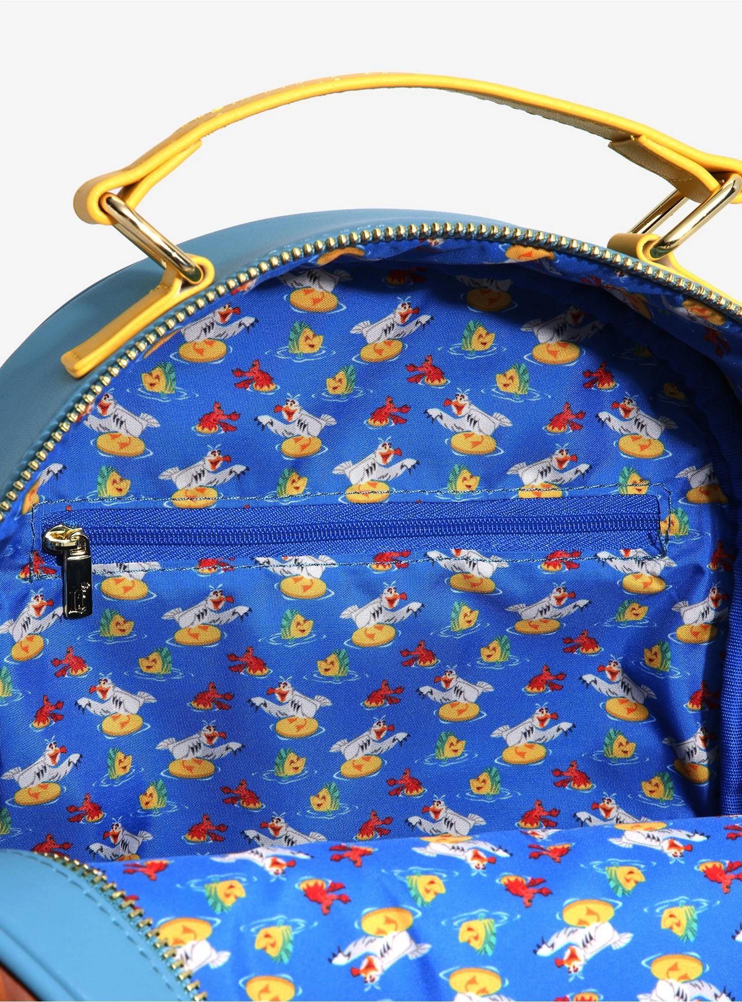 Loungefly Disney The Little Mermaid Ariel & Eric Beach Mini Backpack - BoxLunch Exclusive 7 Loungefly Disney The Little Mermaid Ariel & Eric Beach Mini Backpack - BoxLunch Exclusive - Image 5