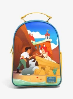 Loungefly Disney The Little Mermaid Ariel & Eric Beach Mini Backpack - BoxLunch Exclusive