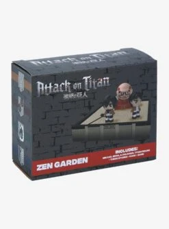 Attack On Titan Colossal Titan & Scout Regiment Soldiers Mini Sand Garden - BoxLunch Exclusive -Cozy Mode Store 17492286 av2