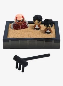 Attack On Titan Colossal Titan & Scout Regiment Soldiers Mini Sand Garden - BoxLunch Exclusive