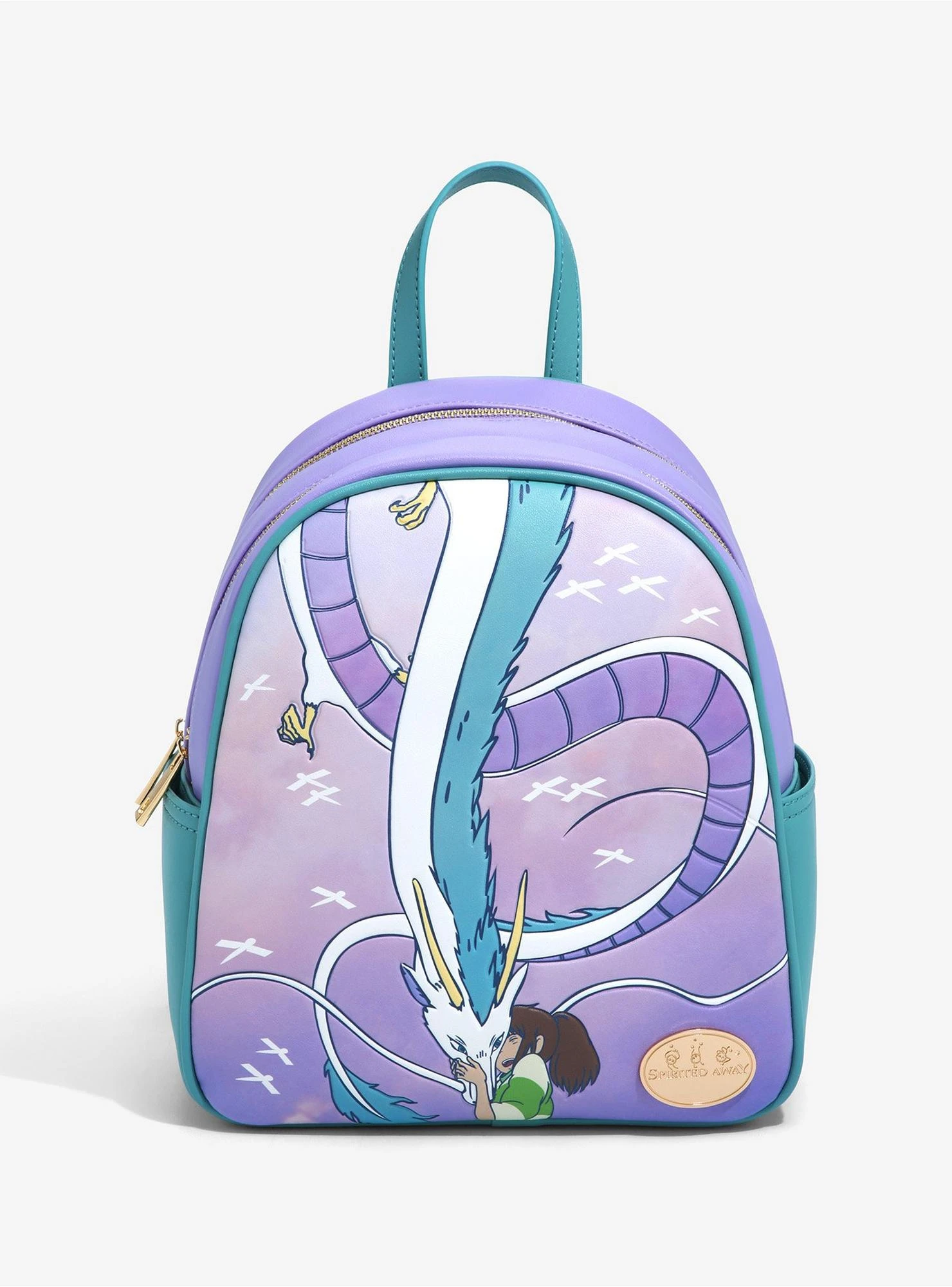 Our Universe Studio Ghibli Spirited Away Haku Dragon Form Mini Backpack - BoxLunch Exclusive 3 Our Universe Studio Ghibli Spirited Away Haku Dragon Form Mini Backpack - BoxLunch Exclusive