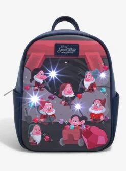 Disney Snow White And The Seven Dwarfs Mining Light-Up Mini Backpack - BoxLunch Exclusive