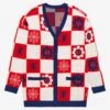 Marvel Spider-Man Floral Checkered Women's Cardigan - BoxLunch Exclusive -Cozy Mode Store 17724025 hi