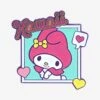 Sanrio My Melody Panel Portrait Enamel Pin - BoxLunch Exclusive -Cozy Mode Store 18488086 hi