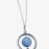 Celestite Stone Fidget Necklace - BoxLunch Exclusive