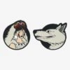 Studio Ghibli Princess Mononoke San & Moro Enamel Pin Set - BoxLunch Exclusive