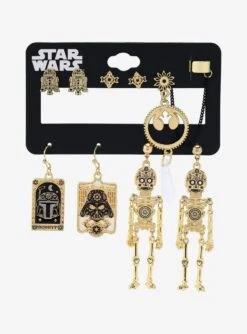Star Wars Day Of The Dead Earring Set - BoxLunch Exclusive 5 Star Wars Day Of The Dead Earring Set - BoxLunch Exclusive -Cozy Mode Store 19051408 av1