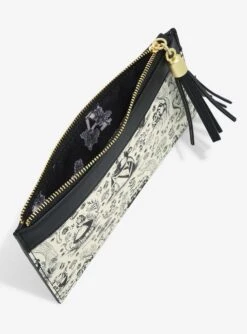 Loungefly Alice In Wonderland Line Art Allover Print Wallet - BoxLunch Exclusive -Cozy Mode Store 19323704 av2