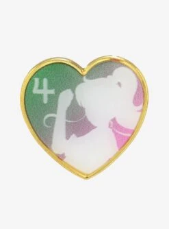 Sailor Moon Sailor Jupiter Heart Silhouette Enamel Pin - BoxLunch Exclusive