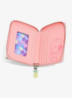 Loungefly Disney Lilo & Stitch Tie-Dye Small Zip Wallet - BoxLunch Exclusive -Cozy Mode Store 19425651 av3