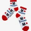Studio Ghibli Kiki's Delivery Service Jiji & Bow Crew Socks - BoxLunch Exclusive -Cozy Mode Store 19465663 hi