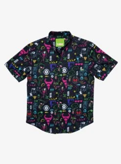 RSVLTS Invader Zim Operation Impending Doom 2 KUNUFLEX Short Sleeve Shirt
