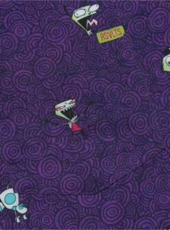 RSVLTS Invader Zim Invaders From Irk Purple KUNUFLEX Short Sleeve Shirt -Cozy Mode Store 19615135 av3