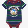 Disney Donald Duck Moody Striped Infant One-Piece - BoxLunch Exclusive -Cozy Mode Store 19676990 hi