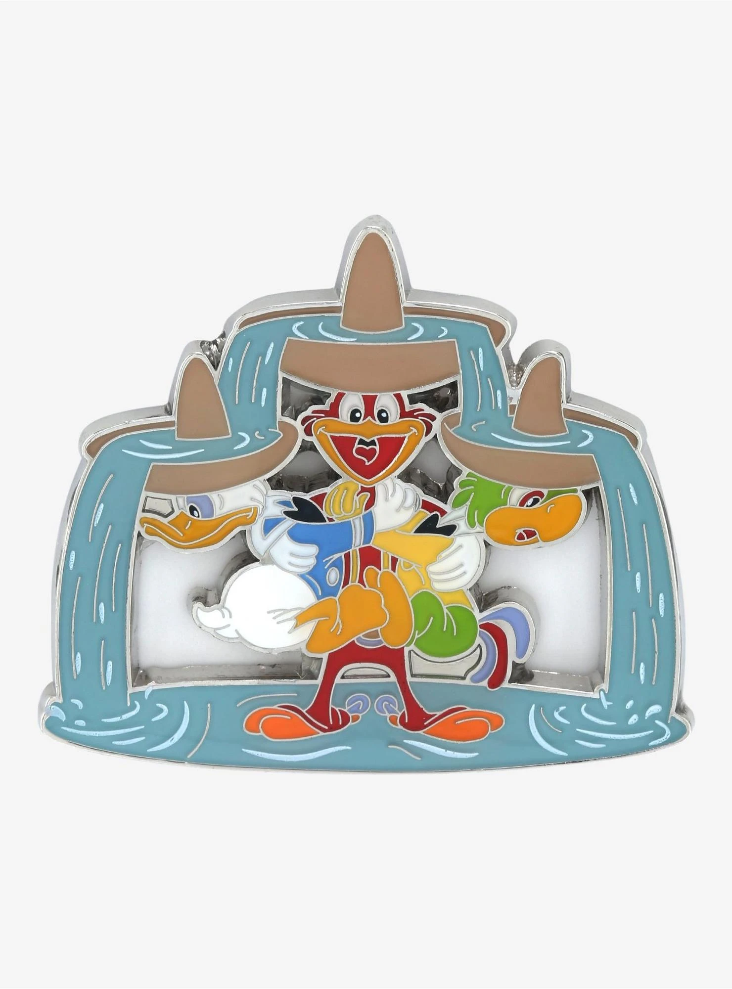 Loungefly Disney Three Caballeros Rain Enamel Pin - BoxLunch Exclusive 3 Loungefly Disney Three Caballeros Rain Enamel Pin - BoxLunch Exclusive