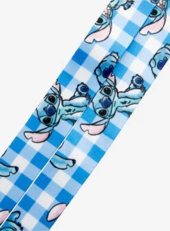 Disney Lilo & Stitch Gingham Stitch Lanyard - BoxLunch Exclusive -Cozy Mode Store 19905239 av2