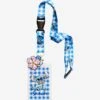 Disney Lilo & Stitch Gingham Stitch Lanyard - BoxLunch Exclusive -Cozy Mode Store 19905239 hi