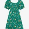 Disney Lady And The Tramp Floral Allover Print Smock Dress - BoxLunch Exclusive