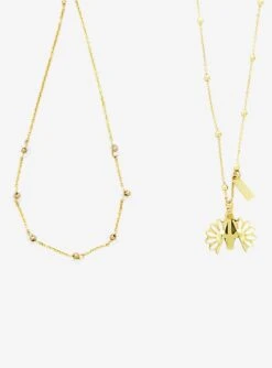 Harry Potter Always Daisy Doe Necklace Set - BoxLunch Exclusive -Cozy Mode Store 20017306 av1