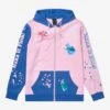 Disney Sleeping Beauty Fairies Color Block Zippered Hoodie - BoxLunch Exclusive