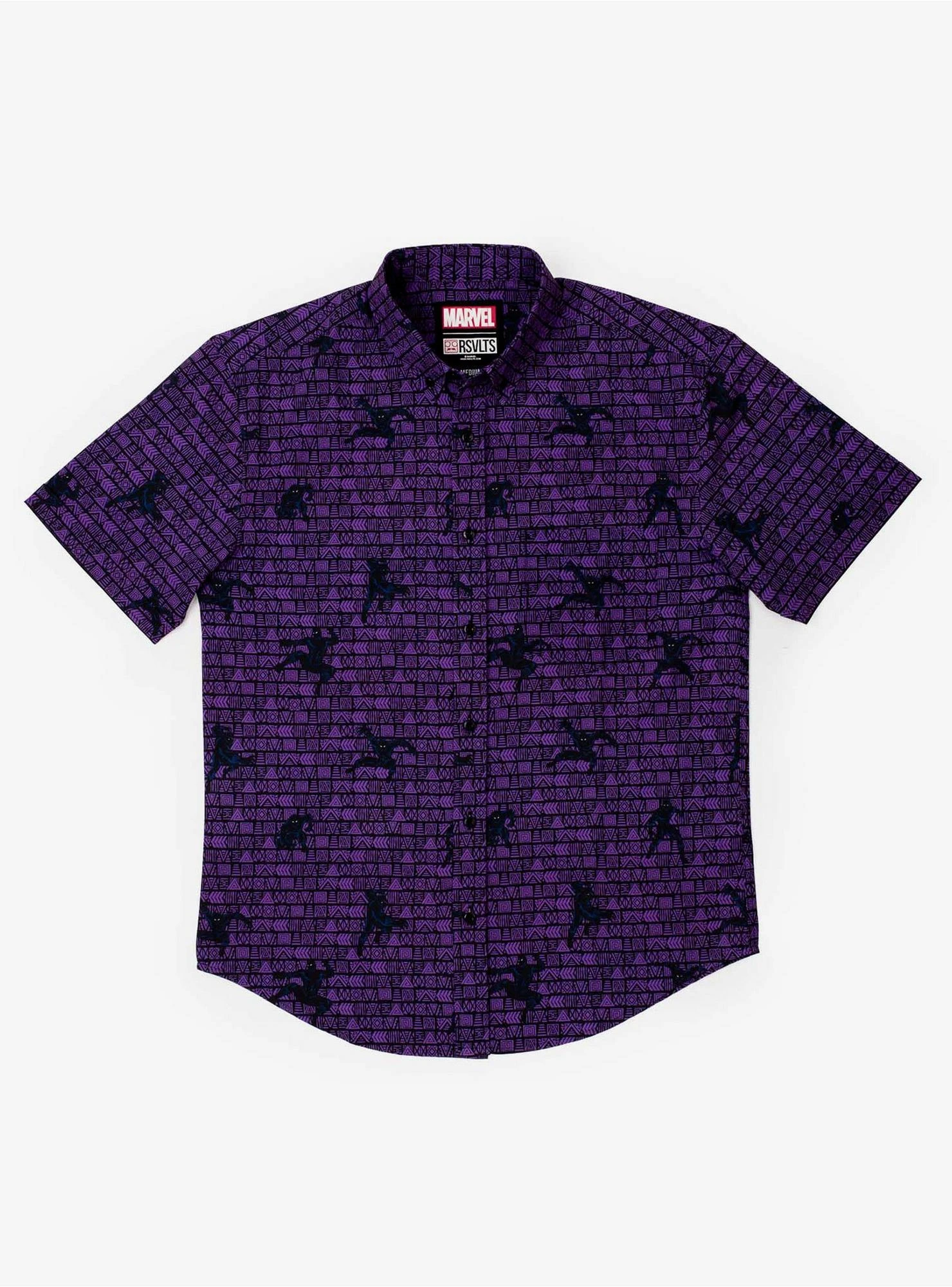RSVLTS Marvel Black Panther Wakanda Forever KUNUFLEX Short Sleeve Shirt 3 RSVLTS Marvel Black Panther Wakanda Forever KUNUFLEX Short Sleeve Shirt