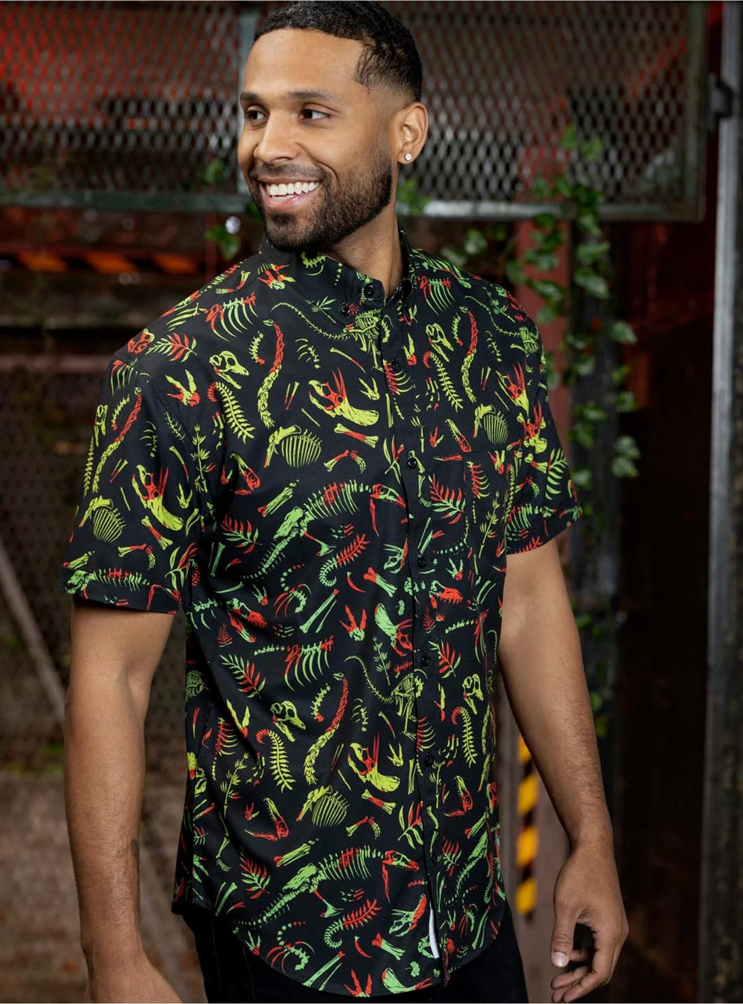 RSVLTS Jurassic Park Fossil Records KUNUFLEX Short Sleeve Shirt 6 RSVLTS Jurassic Park Fossil Records KUNUFLEX Short Sleeve Shirt - Image 4