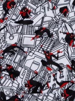 RSVLTS Marvel Spider-Man Miles Morales City Slinger KUNUFLEX Short Sleeve Shirt 8 RSVLTS Marvel Spider-Man Miles Morales City Slinger KUNUFLEX Short Sleeve Shirt -Cozy Mode Store 20131706 av2