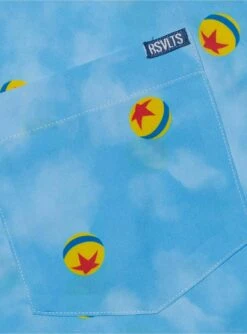 RSVLTS Disney Pixar Ball KUNUFLEX Short Sleeve Shirt -Cozy Mode Store 20131716 av2