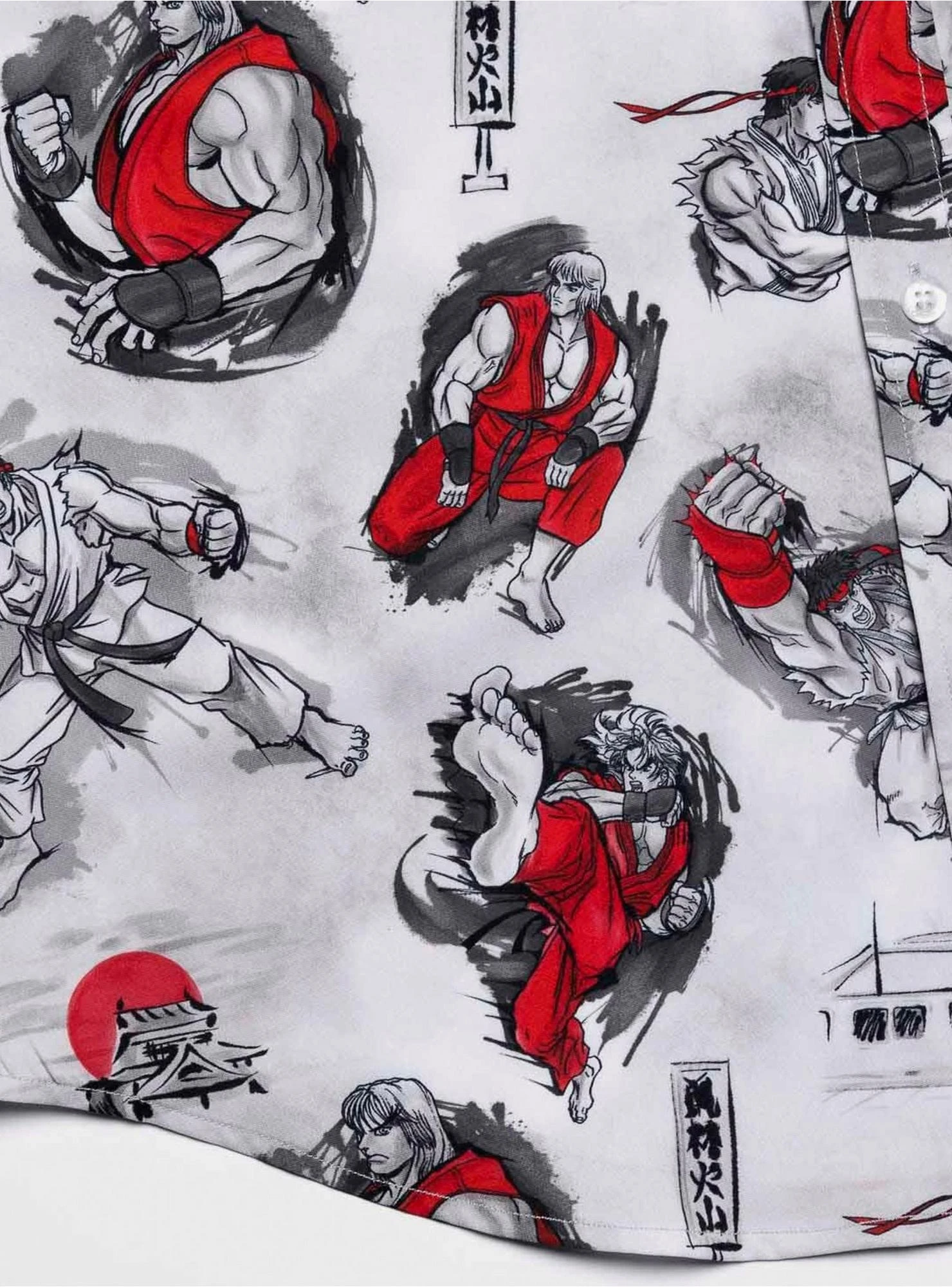 RSVLTS Street Fighter Art Of Ansatsuken KUNUFLEX Short Sleeve Shirt 6 RSVLTS Street Fighter Art Of Ansatsuken KUNUFLEX Short Sleeve Shirt - Image 4