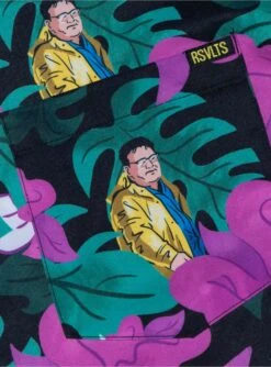 RSVLTS Jurassic Park Nobody Cares KUNUFLEX Short Sleeve Shirt -Cozy Mode Store 20212672 av3