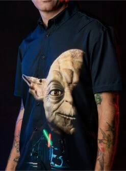 RSVLTS Star Wars Do Or Do Not KUNUFLEX Short Sleeve Shirt -Cozy Mode Store 20212693 av2