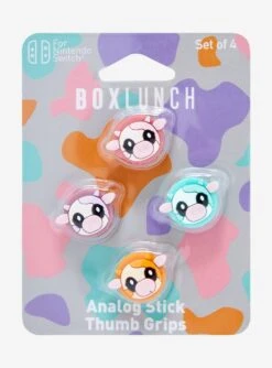 Nintendo Switch Chibi Cow Analog Stick Thumb Grips Set - BoxLunch Exclusive -Cozy Mode Store 20303855 av1