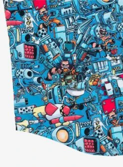 RSVLTS Marvel Guardians Of The Galaxy "Rocket's Rockets" KUNUFLEX Short Sleeve Shirt -Cozy Mode Store 20692841 av2