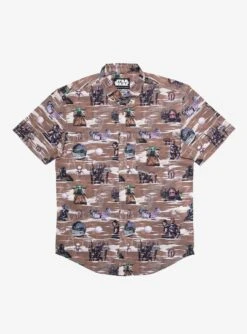 RSVLTS Star Wars The Mandalorian "Mando Montage" KUNUFLEX Short Sleeve Shirt